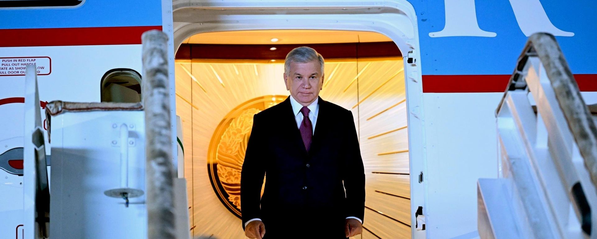  Shavkat Mirziyoyev pribil s rabochim vizitom v Turkmenistan. - Sputnik O‘zbekiston, 1920, 08.10.2026