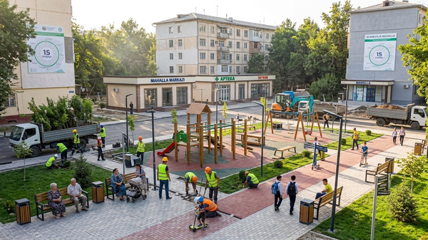 В столице Узбекистана на основе принципа 15-минутной махалли обновят сходы граждан - Sputnik Узбекистан