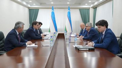 Замглавы МИД Узбекистан Бобур Усманов провел встречу с Чрезвычайным и Полномочным Послом РФ в Узбекистане Алексеем Ерховым