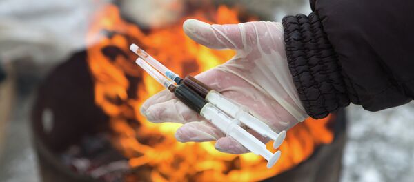 Гиёҳванд моддаларнинг йўқ қилиниши - Sputnik Ўзбекистон