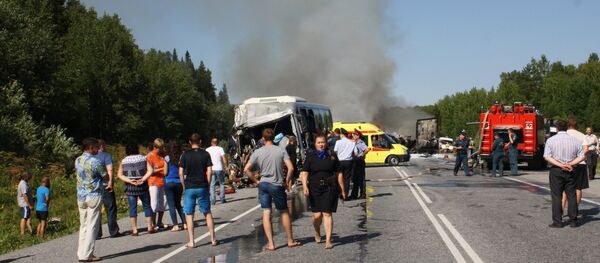 ДТП в Красноярском крае ДТП в Красноярском крае - Sputnik Узбекистан