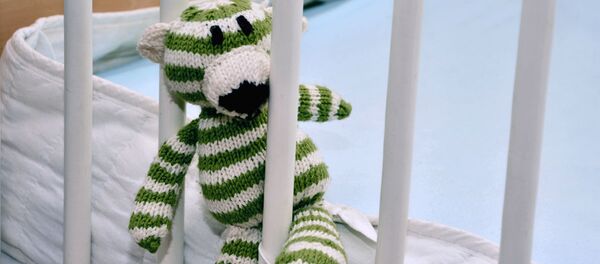 Игрушка на детской кроватке Игрушка на детской кроватке - Sputnik Узбекистан