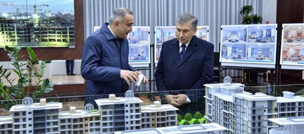 Shavkat Mirziyoyev v Tashkent city - Sputnik O‘zbekiston