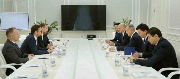 Встреча с Фондом им. Конрада Аденауэра в хокимияте - Sputnik Узбекистан