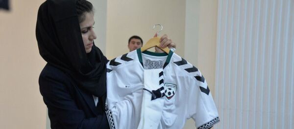 Участница турнира CAFA Women’s Championship 2018 Участница турнира CAFA Women’s Championship 2018 - Sputnik Узбекистан