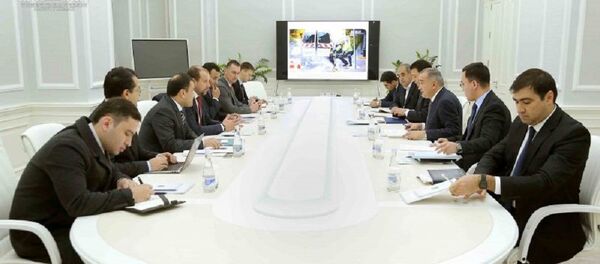 Встреча с представителями компании Veolia в хокимияте Ташкента - Sputnik Узбекистан