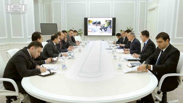 Встреча с представителями компании Veolia в хокимияте Ташкента - Sputnik Узбекистан