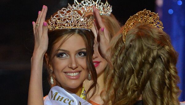 Финал конкурса Мисс Москва 2015 - Sputnik Ўзбекистон