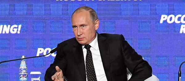 Путин пошутил про доллар Путин пошутил про доллар - Sputnik Ўзбекистон