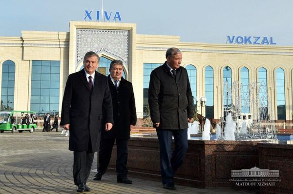 Между Ургенчем и Хивой запустили железнодорожное движение - Sputnik Узбекистан