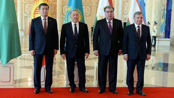 Президенты Узбекистана, Казахстана, Таджикистана и Кыргызстана - Sputnik Узбекистан