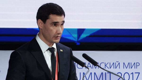 Predsedatel komiteta po zakonodatelstvu i yego normam Turkmenistana Serdar Berdimuxamedov - Sputnik O‘zbekiston
