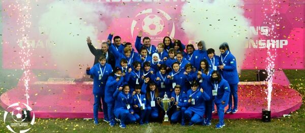 Сборная Узбекистана выиграла турнир CAFA Women’s Championship 2018 Сборная Узбекистана выиграла турнир CAFA Women’s Championship 2018 - Sputnik Узбекистан
