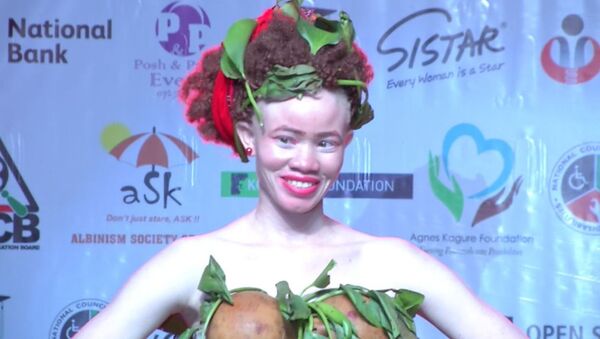 В Африке провели конкурс красоты среди альбиносов - Sputnik Ўзбекистон