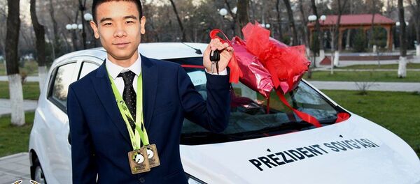 Узбекский шахматист Шамсиддин Вохидов  - Sputnik Узбекистан