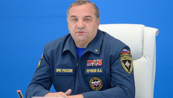 Ministr MChS RF Vladimir Puchkov - Sputnik O‘zbekiston