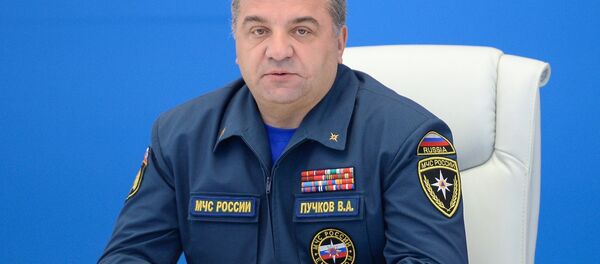 Министр МЧС РФ Владимир Пучков Министр МЧС РФ Владимир Пучков - Sputnik Ўзбекистон