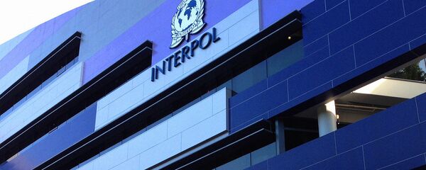 INTERPOL логотипи INTERPOL логотипи - Sputnik Ўзбекистон