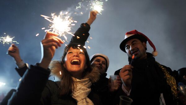 Празднование Нового года - Sputnik Ўзбекистон