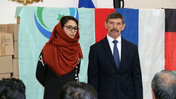 17 декабря в Посольстве Российской Федерации в Исламской республике Афганистан состоялась церемония передачи гуманитарного медицинского груза из России властям Афганистана - Sputnik Узбекистан