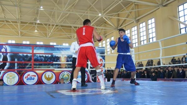 Чемпионат Узбекистана по боксу в Самарканде - Sputnik Узбекистан