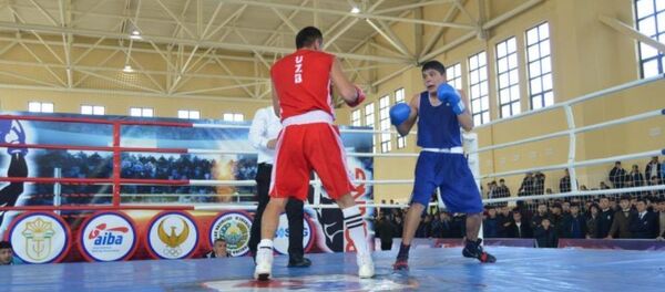 Чемпионат Узбекистана по боксу в Самарканде - Sputnik Ўзбекистон