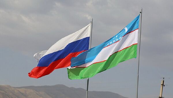 Flagi Rossii i Uzbekistana - Sputnik Oʻzbekiston