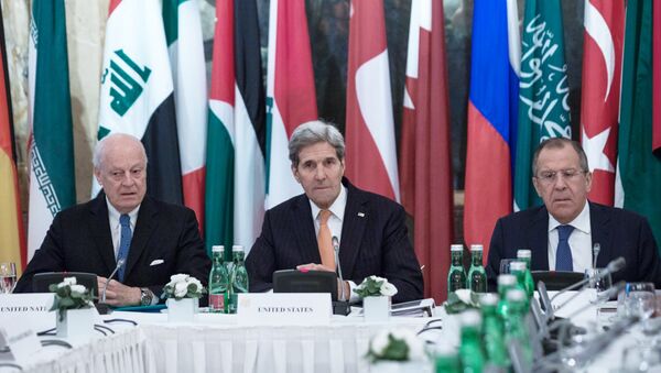 Встреча по вопросам сирийского урегулирования в Вене - Sputnik Узбекистан