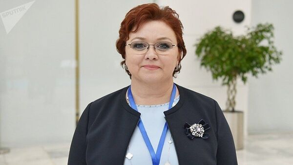 Глава Национальной лиги потребителей Казахстана Светлана Романовская - Sputnik Узбекистан