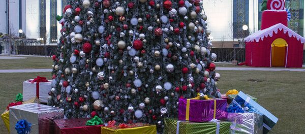 Главная новогодняя елка Узбекистана - Sputnik Узбекистан