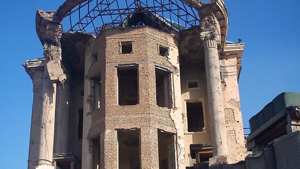 Руины королевского дворца в Кабуле  - Sputnik Узбекистан