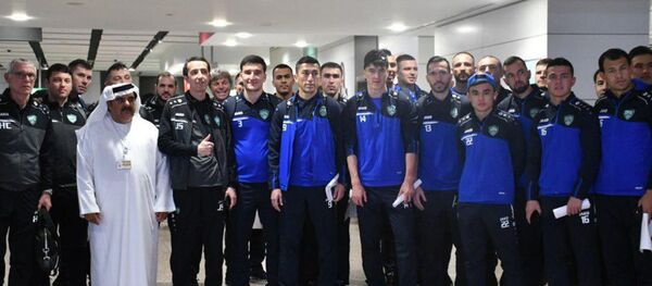 Sbornaya Uzbekistana pribila v Obyedinennie Arabskie Emirati dlya uchastiya v Kubke Azii-2019 - Sputnik O‘zbekiston