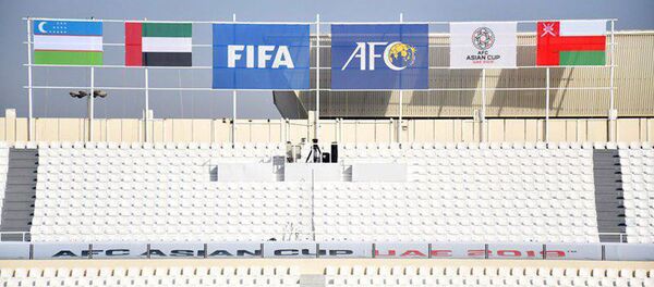Стадион Шарджа готов к завтрашнему матчу Узбекистан – Оман в рамках Кубка Азии Стадион Шарджа готов к завтрашнему матчу Узбекистан – Оман в рамках Кубка Азии - Sputnik Ўзбекистон