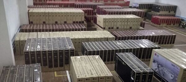 Пресечена попытка тайного ввоза телевизоров на 5 миллиардов сум - Sputnik Узбекистан