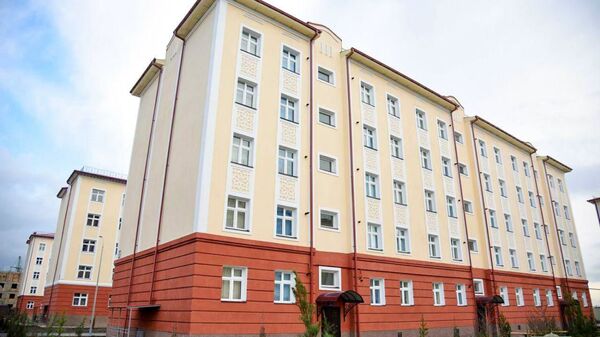 Современный жилой комплекс на массиве Корасув города Самарканда - Sputnik Узбекистан