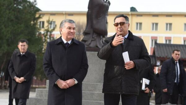 Шавкат Мирзиёев в Самарканде - Sputnik Узбекистан