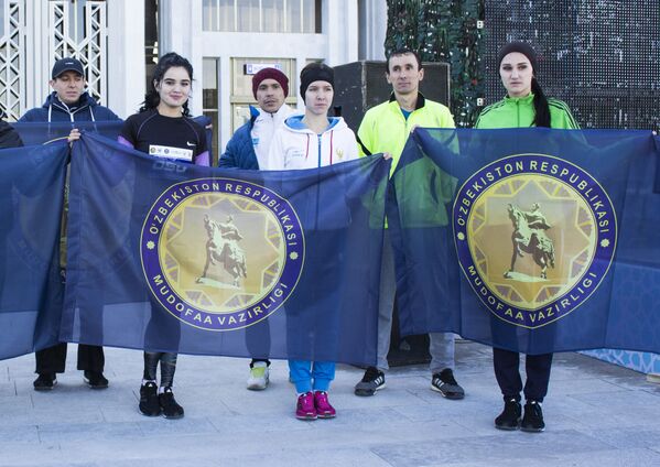 Победители марафона в Ташкенте - Sputnik Узбекистан