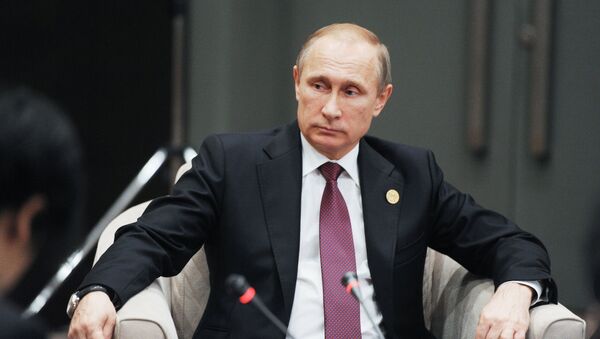 Rossiya prezidenti Vladimir Putin G20 sammitida, Turkiyada - Sputnik Oʻzbekiston