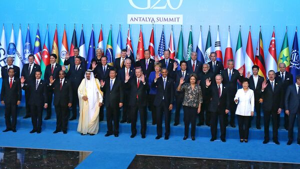 G20 саммити қатнашчилари - Sputnik Ўзбекистон