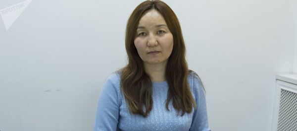 Основатель Кыргызской федерации незрячих Гулназ Жузбаева  - Sputnik Узбекистан