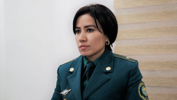 Инспектор по делам женщин ОВД Юнусабадского района Ташкента Максуда Худжаназарова - Sputnik Узбекистан