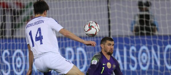 Матч сборных Узбекистана и Австралии на Кубке Азии - Sputnik Узбекистан