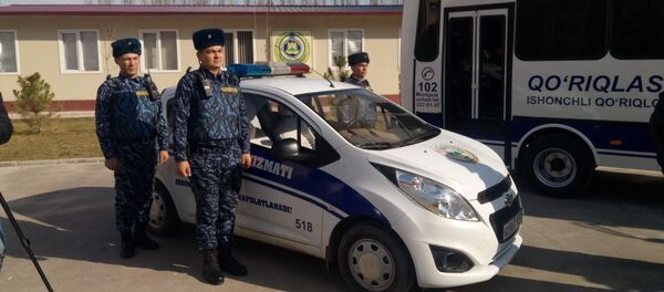 Сотрудники ГУВД г. Ташкента - Sputnik Узбекистан