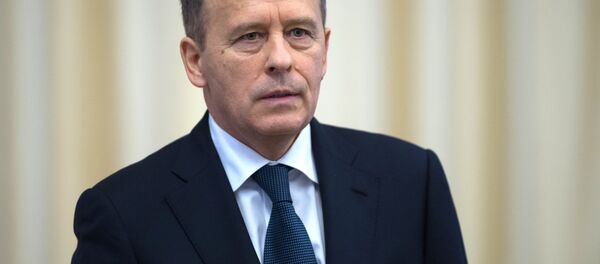 Директор ФСБ России Александр Бортников Директор ФСБ России Александр Бортников - Sputnik Ўзбекистон
