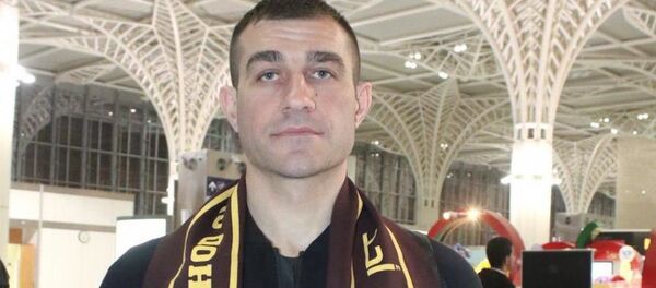 Игнатий Нестеров - вратарь сборной Узбекистана Игнатий Нестеров - вратарь сборной Узбекистана - Sputnik Узбекистан