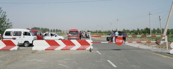 Пограничный пункт, архивное фото. Пограничный пункт, архивное фото. - Sputnik Ўзбекистон