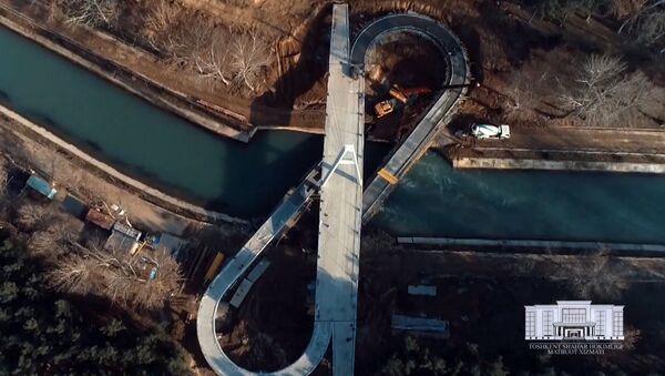 Подвесной мост в Ташкенте - Sputnik Ўзбекистон