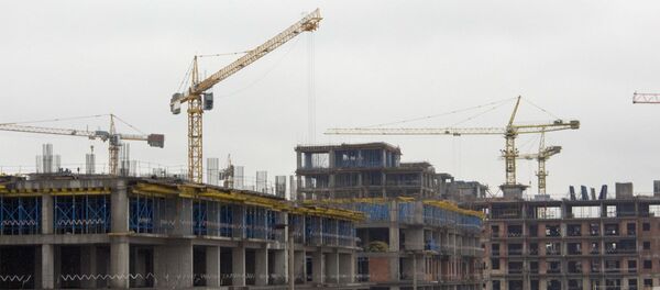 Строительство Tashkent City Строительство Tashkent City - Sputnik Узбекистан