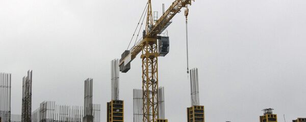 Строительство Tashkent City_видео Строительство Tashkent City_видео - Sputnik Ўзбекистон
