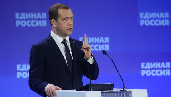Rossiya hukumati rahbari Dmitriy Medvedev - Sputnik O‘zbekiston